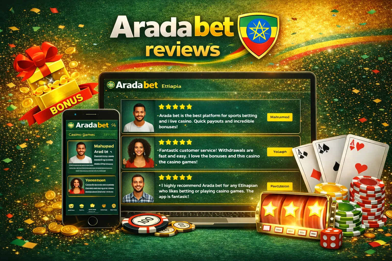 Arada bet reviews