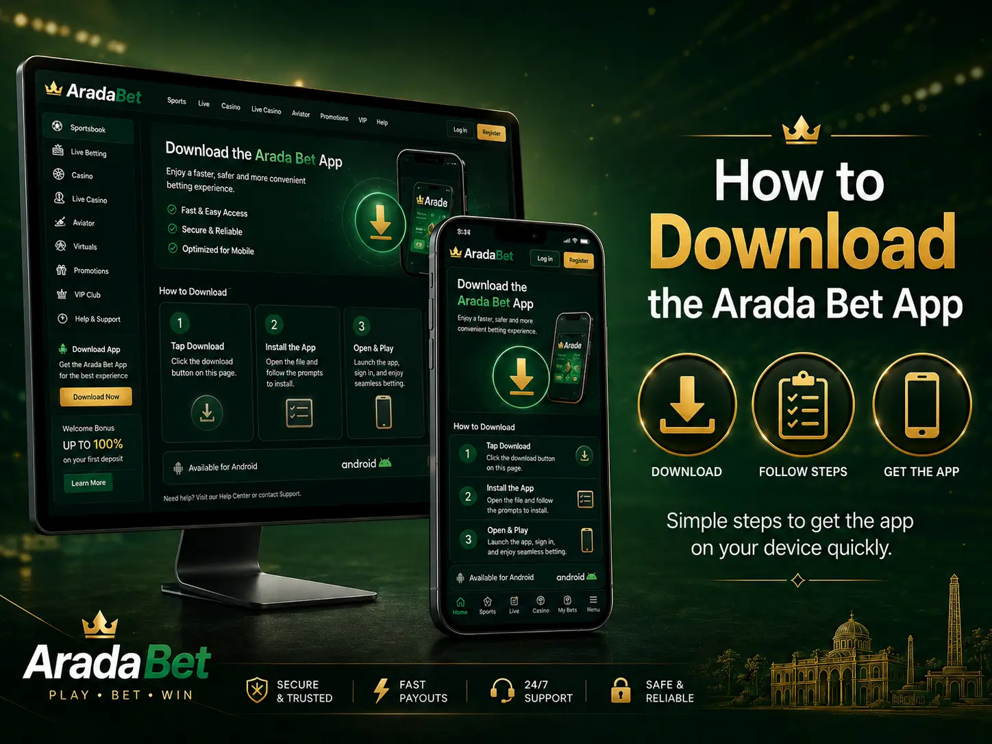 How to Download the Arada Bet App