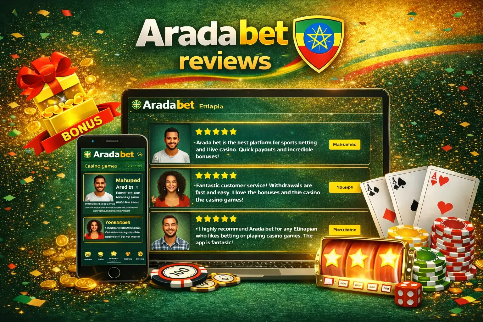 Reviews Arada Bet Casino in Ethiopia